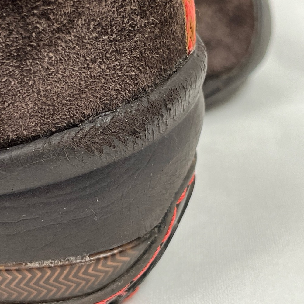 Jambu Women’s Brown & Orange Round Toe Lace Up Hiking Walking Shoes Sneakers 9M - Picture 12 of 16